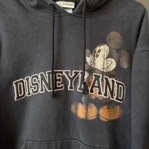 Disneyland‎ Resort 1955 Hoodie Sweatshirt Size Small Mickey Mouse Embroidered